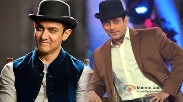 Aamir Khan and Salman Khan in Bigg Boss 7