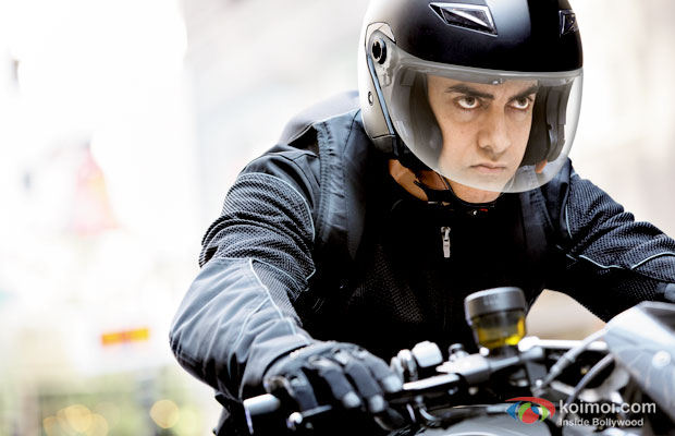 Aamir Khan in a still from Dhoom 3 Aamir Khan in a still from Dhoom 3