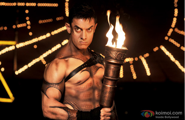 Aamir Khan in a still from Dhoom 3