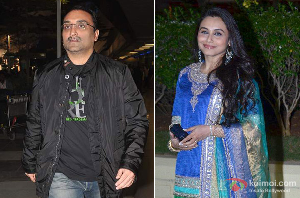 Aditya Chopra And Rani Mukerji 