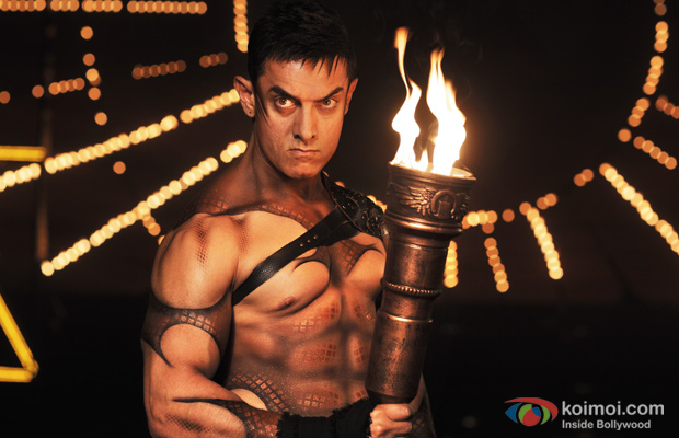 Aamir Khan in a still from Dhoom 3