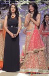Hot Jacqueline Fernandez walk the ramp for Jyotsna Tiwari at the Aamby Valley India Bridal Fashion Week 2013 Pic 3