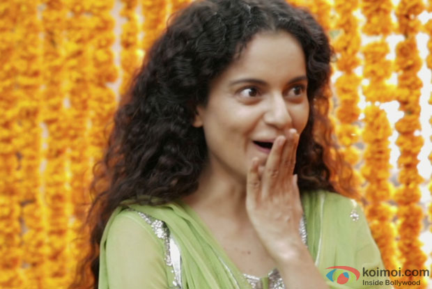 Kangana Ranaut in still from Queen