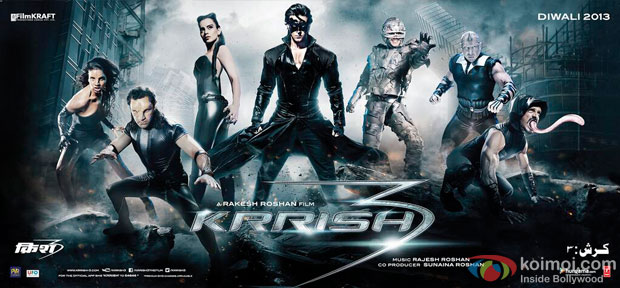 Krrish 3 Movie Poster