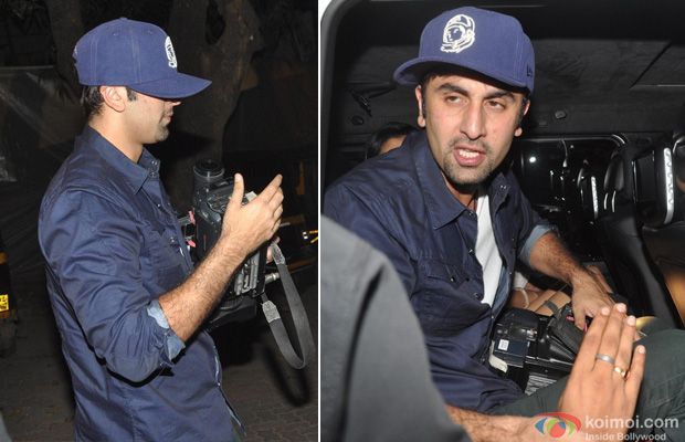 Ranbir Kapoor snapped post party in Bandra