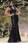 Model walk the ramp for Jyotsna Tiwari at the Aamby Valley India Bridal Fashion Week 2013 Pic 4