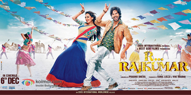 Sonakshi Sinha and Shahid Kapoor in a R… Rajkumar Movie Poster Sonakshi Sinha and Shahid Kapoor in a R… Rajkumar Movie Poster