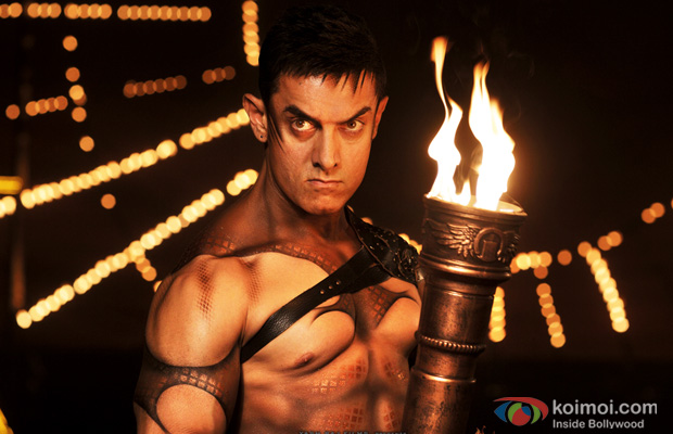Aamir Khan in still from Dhoom 3