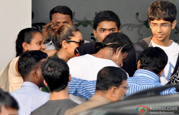 Gauri Khan Abram Khan and Shah Rukh Khan