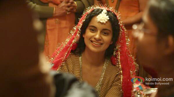 Kangana Ranaut in a still from Queen 