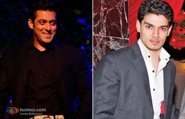 Salman Khan and Suraj Pancholi at an event