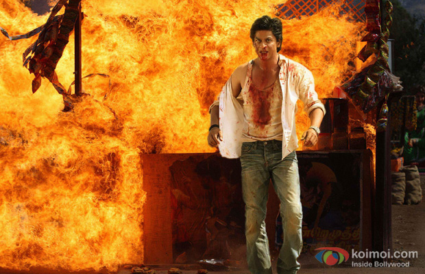 Shah Rukh Khan in a still froom Chennai Express