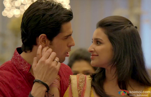 Sidharth Malhotra and Parineeti Chopra in a still from Hasee Toh Phasee