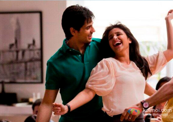 Sidharth Malhotra and Parineeti Chopra in a still from Hasee Toh Phasee