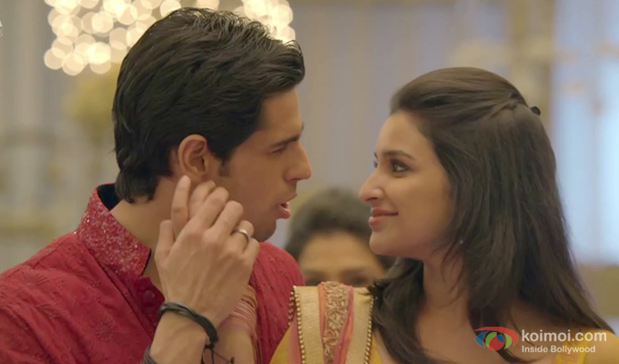 Sidharth Malhotra and Parineeti Chopra in a still from Hasee Toh Phasee