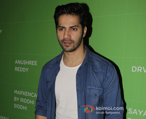 Varun Dhawan at an event 