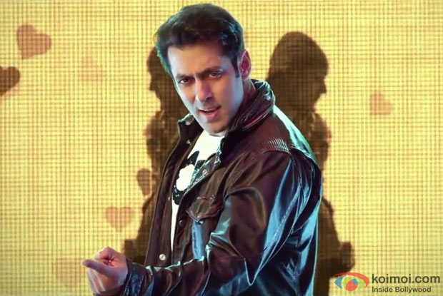 Salman Khan in a 'Jai Jai Jai Jai Ho' Title Video Song Still From 'Jai Ho'