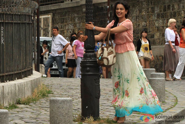 Kangana Ranaut in a still from movie 'Queen'