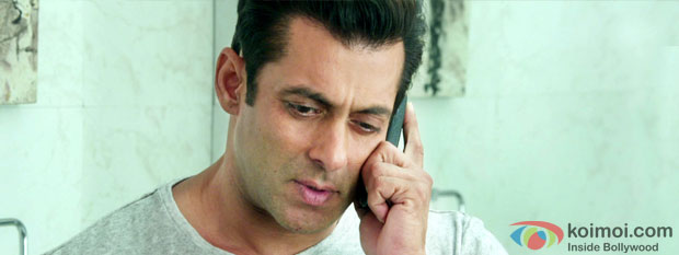 Salman Khan in a still from 'Jai Ho'