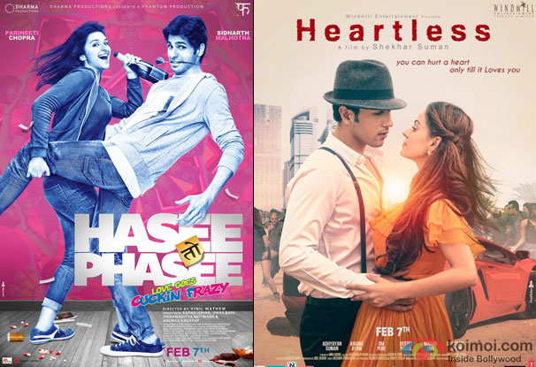 Hasee Toh Phasee and Heartless Movie Poster
