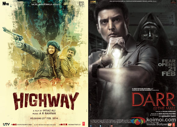 Highway and Darr @ The Mall Movie Poster