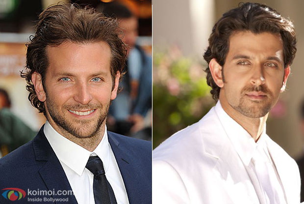 Bradley Cooper and Hrithik Roshan