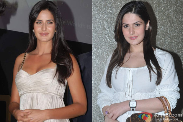 Katrina Kaif and Zarine Khan