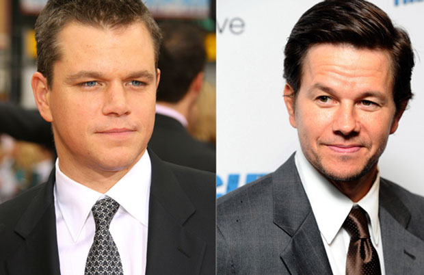 Matt Damon and Mark Wahlberg