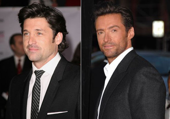 Patrick Dempsey and Hugh Jackman