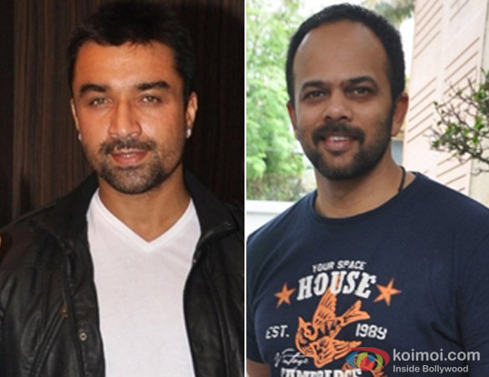 Ajaz Khan and Rohit Shetty