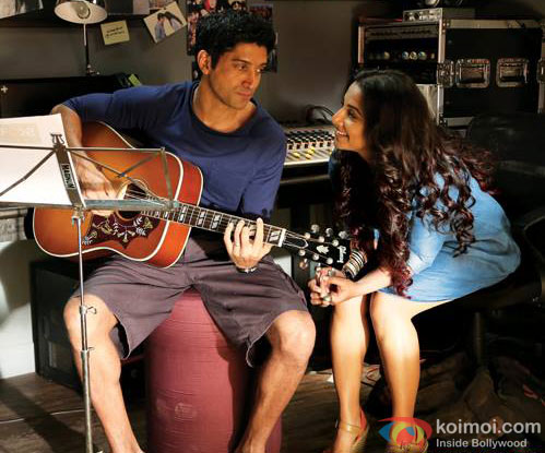 Farhan Akhtar and Vidya Balan in a still from movie 'Shaadi Ke Side Effects' Farhan Akhtar and Vidya Balan in a still from movie 'Shaadi Ke Side Effects'