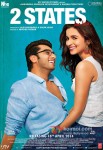 Arjun Kapoor, Alia Bhatt, Amrita Singh, Revathy, Ronit Roy and Shiv Subrahmanyam Starrer 2 States Movie Poster 3