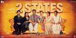Arjun Kapoor, Alia Bhatt, Amrita Singh, Revathy, Ronit Roy and Shiv Subrahmanyam Starrer 2 States Movie Poster 2