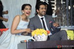 Sonam Kapoor and Ayushmann Khurrana at Bewakoofiyaan's press meet Pic 3
