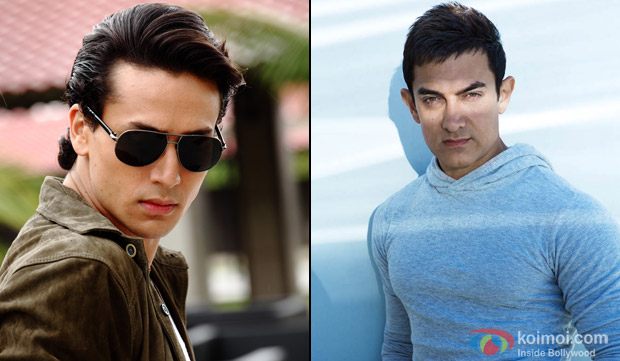 Tiger Shroff and Aamir khan