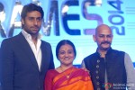 Abhishek Bachchan, Bhawana Somaaya and Vijay Krishna Acharya attend FICCI Frames 2014, Day 2 Pic 2