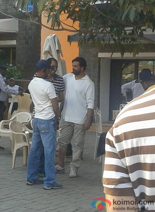 Akshay Kumar On The Sets Of Gabbar Akshay Kumar On The Sets Of Gabbar