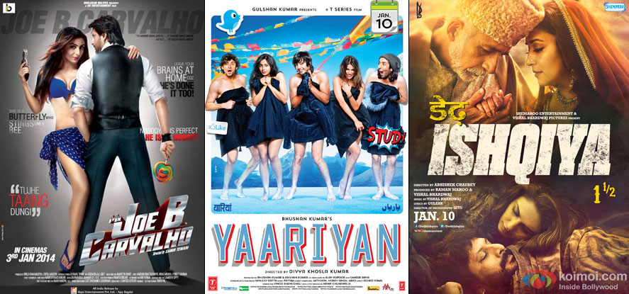 Mr Joe B. Carvalho, Yaariyan and Dedh Ishqiya Movie Poster