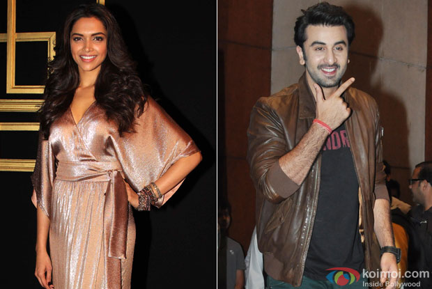 Deepika Padukone and Ranbir Kapoor