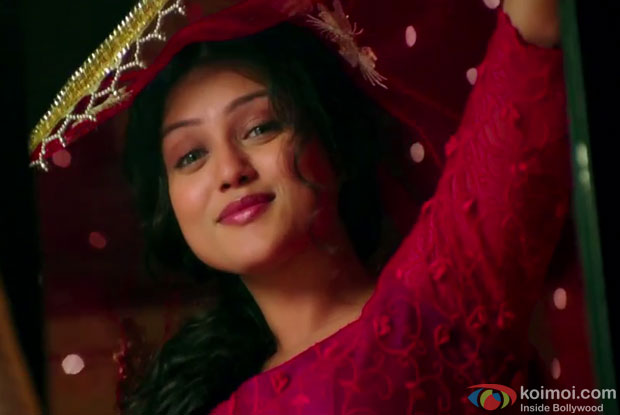 Indrani Chakraborty (Mishti) in a still from movie 'Kaanchi'