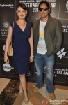 Preeti Jhangiani and Parvin Dabas during the press meet of 'Sundance Institute Screenwriters Lab 2014'
