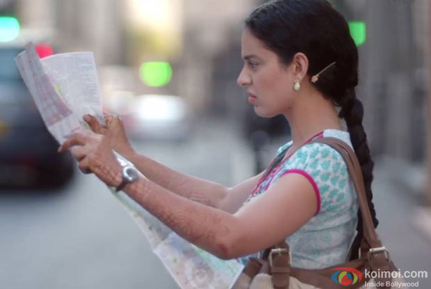 Kangana Ranaut in a still from movie ‘Queen’