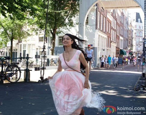 Kangana Ranaut in a still from movie 'Queen'
