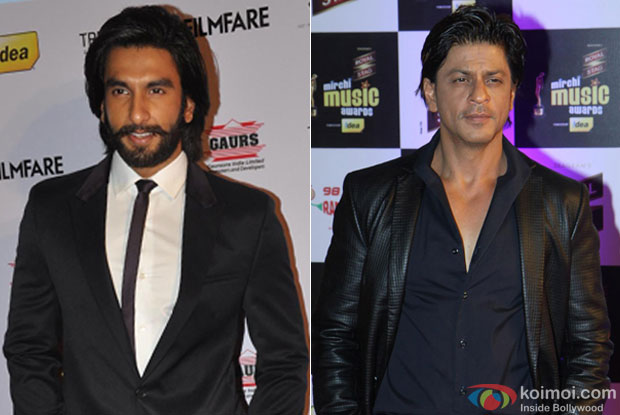 Ranveer Singh and Shah Rukh Khan