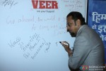Gulshan Grover during the promotion of 'Veer' campaign