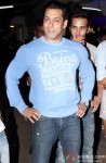 Salman Khan and Pulkit Samrat during the special screening of film 'O Teri'