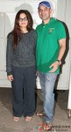 Alvira Agnihotri and Atul Agnihotri during the special screening of film 'O Teri'