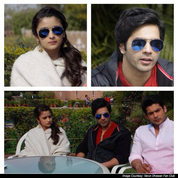 Alia Bhatt and Varun Dhawan On The Sets Of Humpty Sharma Ki Dulhania Alia Bhatt and Varun Dhawan On The Sets Of Humpty Sharma Ki Dulhania