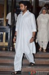 Abhishek Bachchan at Bobby Chawla's condolence meet