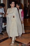 Shaina NC at Bobby Chawla's condolence meet